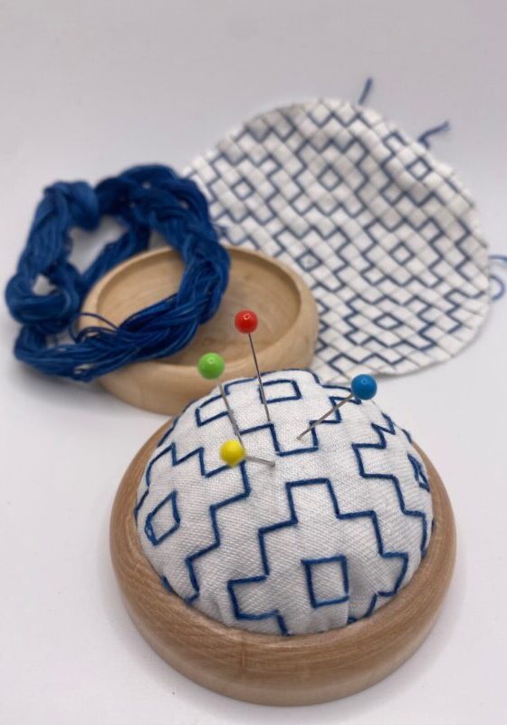 Sashiko Pincushion